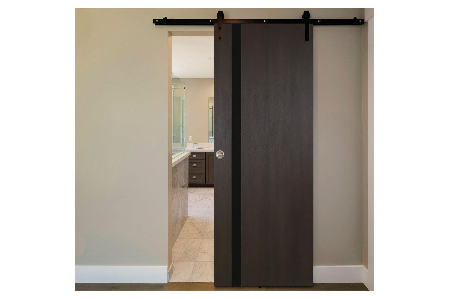 Nova Italia Premium Wenge Laminate Interior Door - Barn Door