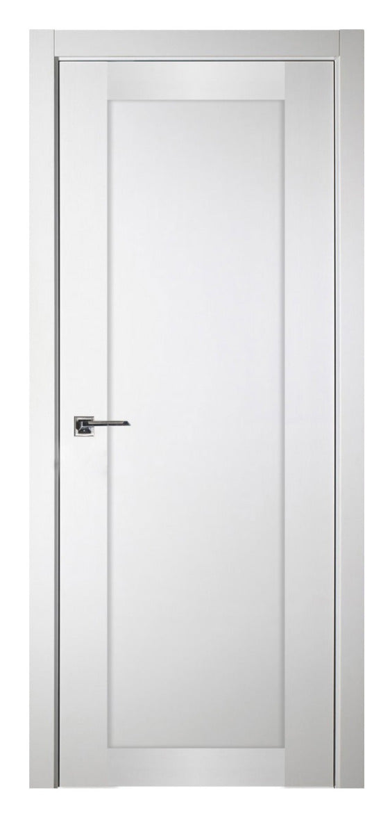 Nova Italia Stile 1 Lite Alaskan White Laminate Interior Door