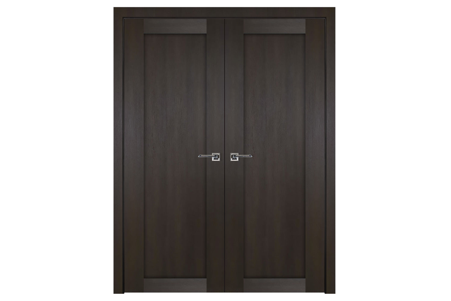 Nova Italia Stile 1 Lite Premium Wenge Laminate Interior Door - Double Door