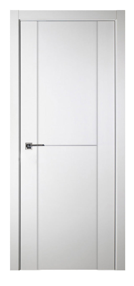 Nova Italia Stile 1H Alaskan White Laminate Interior Door