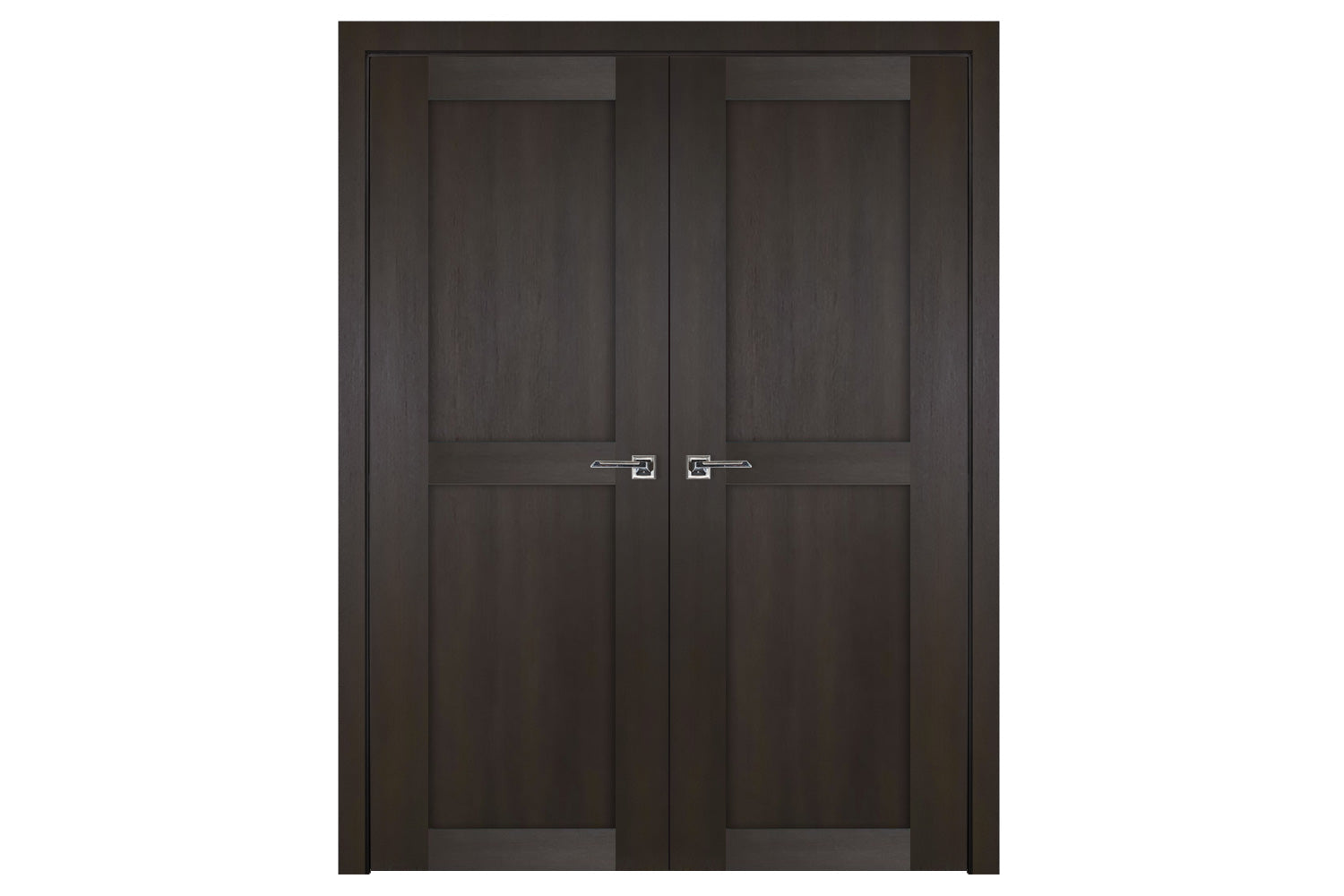 Nova Italia Stile 2 Lite Premium Wenge Laminate Interior Door - Double Door