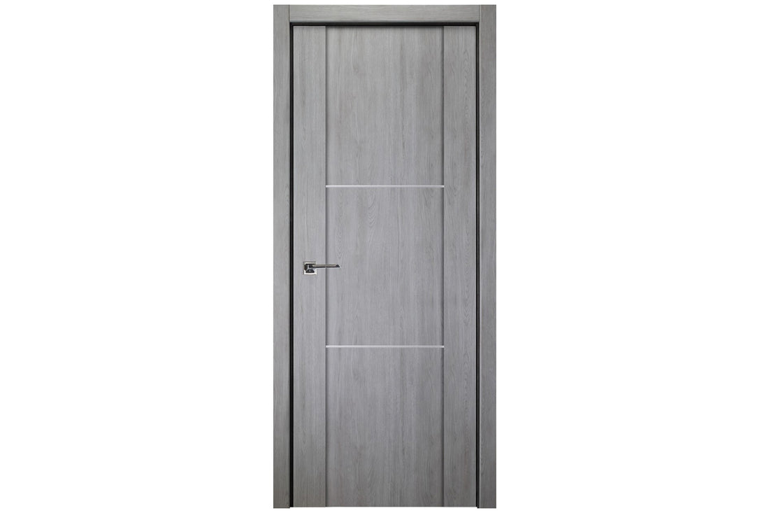 Nova Italia Stile 2H Light Grey Laminate Interior Door