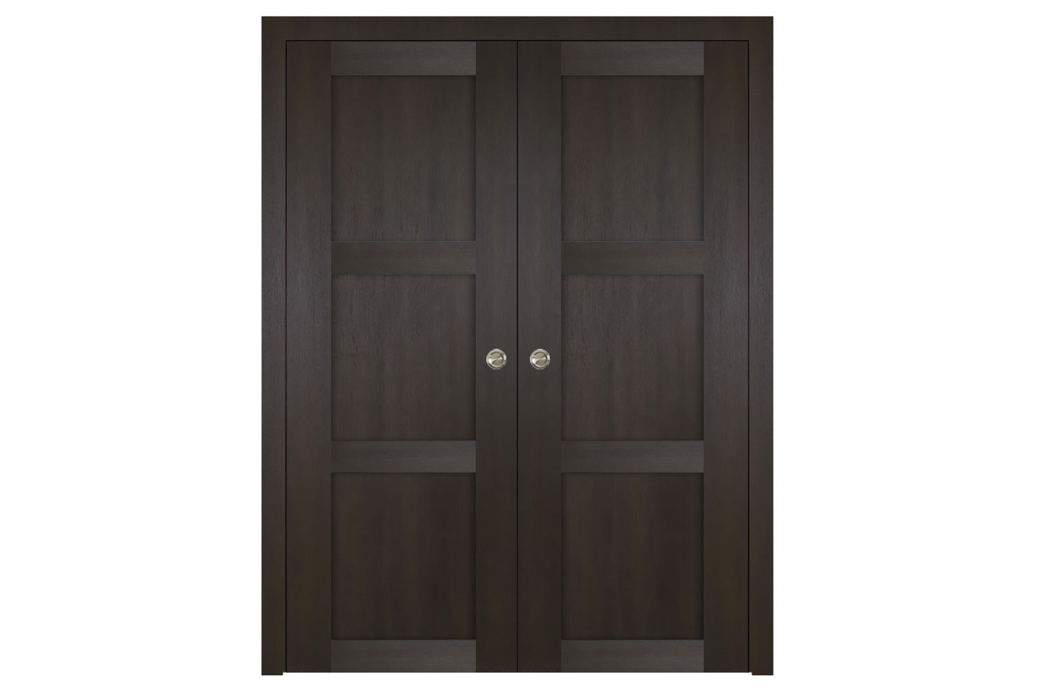 Nova Italia Stile 3 Lite Premium Wenge Laminate Interior Door - Double Pocket