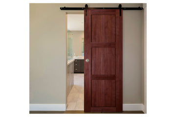 Nova Italia Stile 3 Lite Prestige Brown Laminate Interior Barn Door