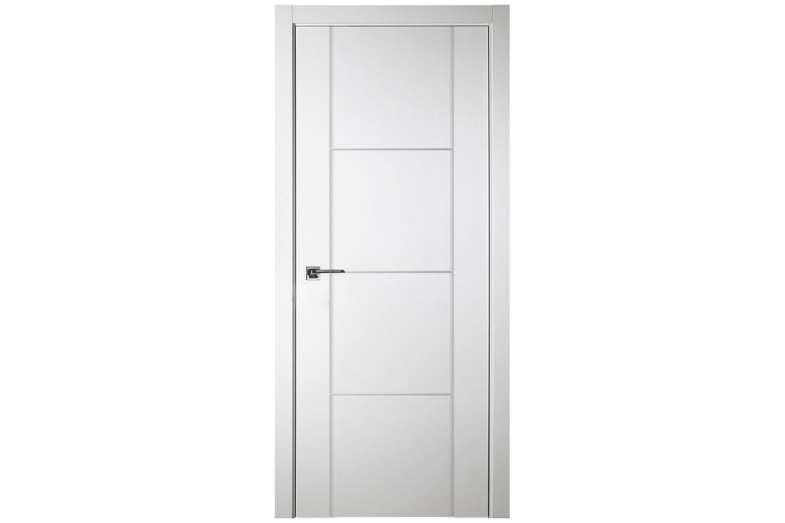 Nova Italia Stile 3H Alaskan White Laminate Interior Door