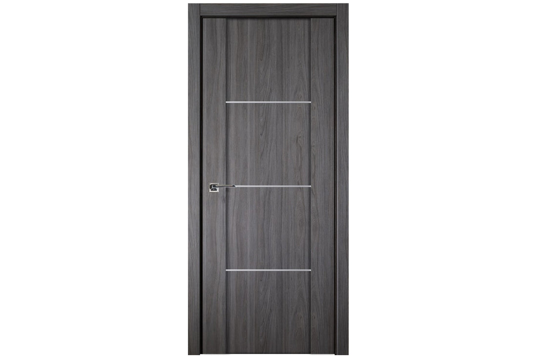 Nova Italia Stile 3H Swiss Elm Laminate Interior Door - Single Door