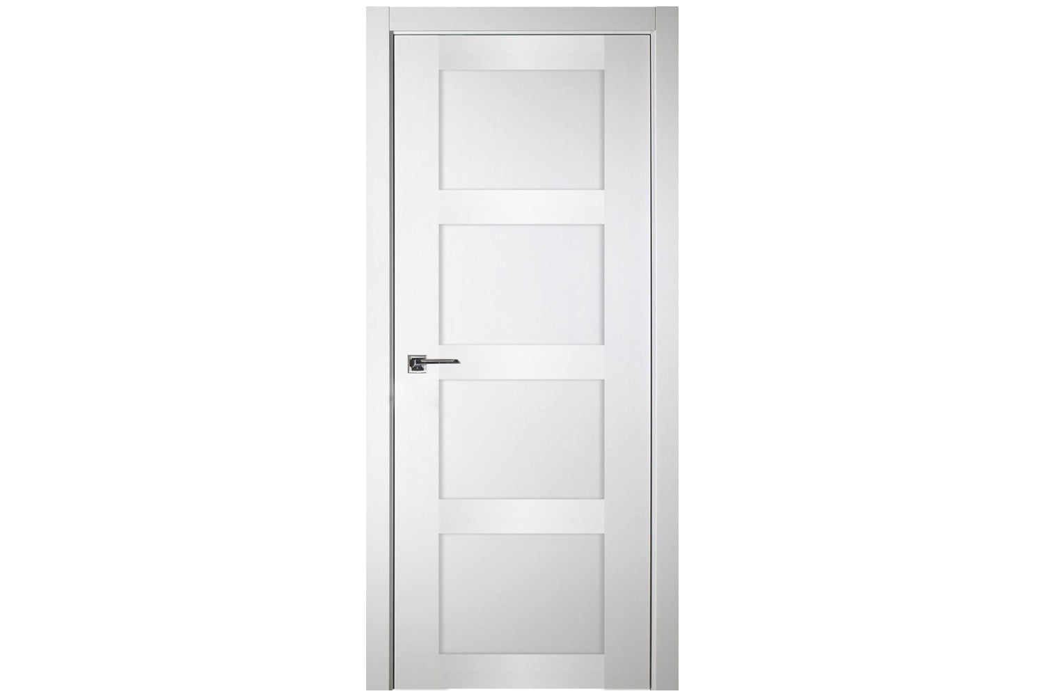 Nova Italia Stile 4 Lite Alaskan White Laminate Interior Door