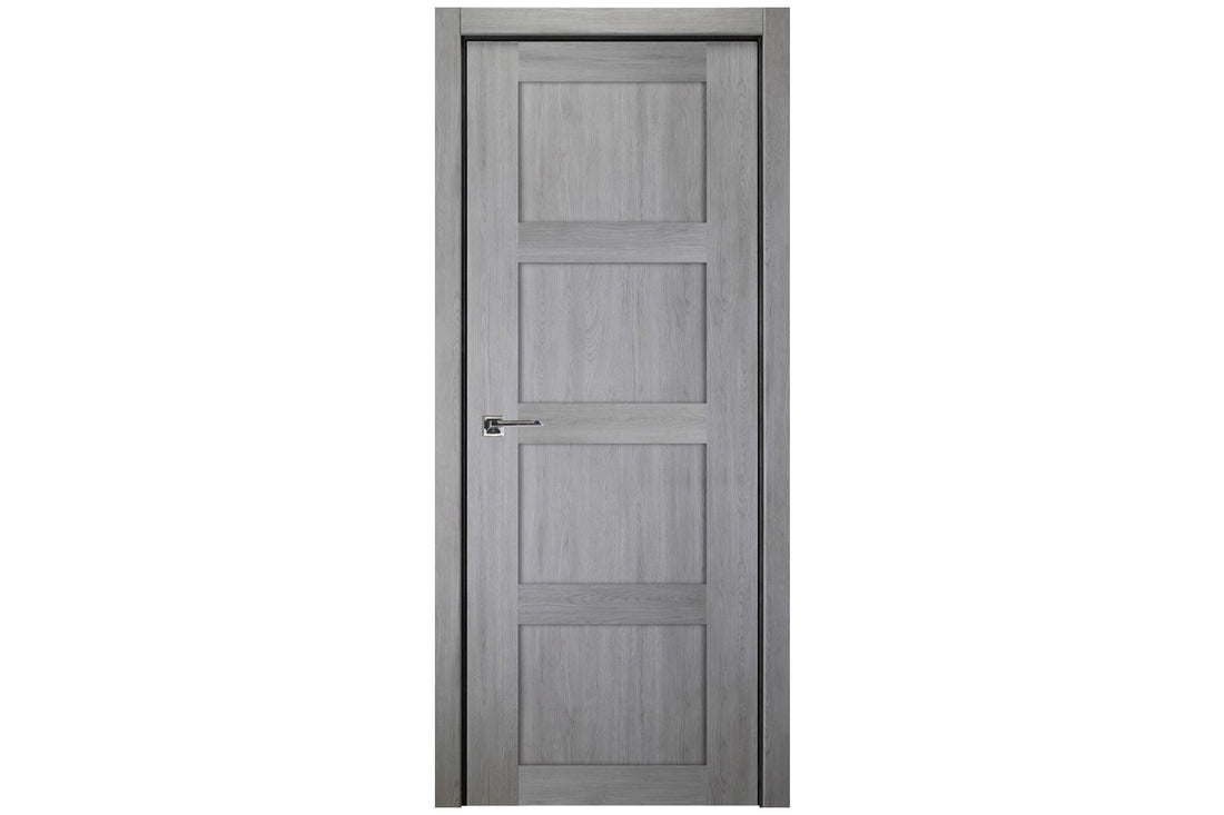 Nova Italia Stile 4 Lite Light Grey Laminate Interior Door