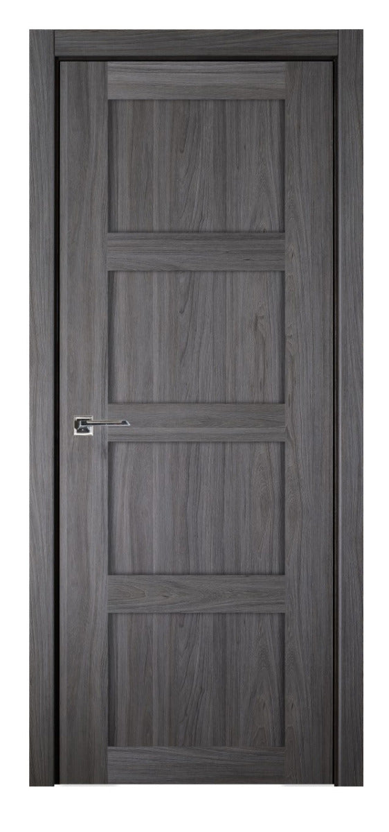 Nova Italia Stile 4 Lite Swiss Elm Laminate Interior Door