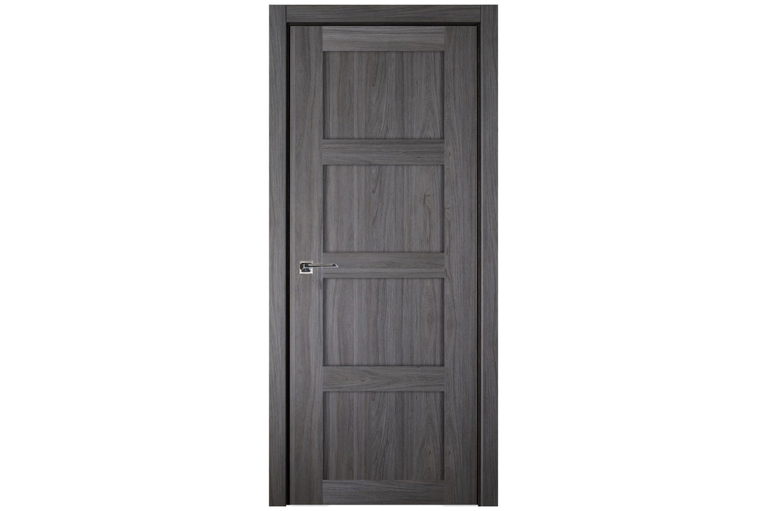 Nova Italia Stile 4 Lite Swiss Elm Laminate Interior Door
