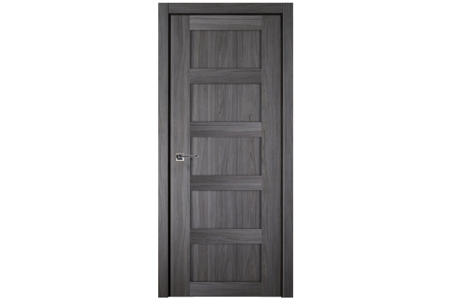 Nova Italia Stile 5 Lite Swiss Elm Laminate Interior Door