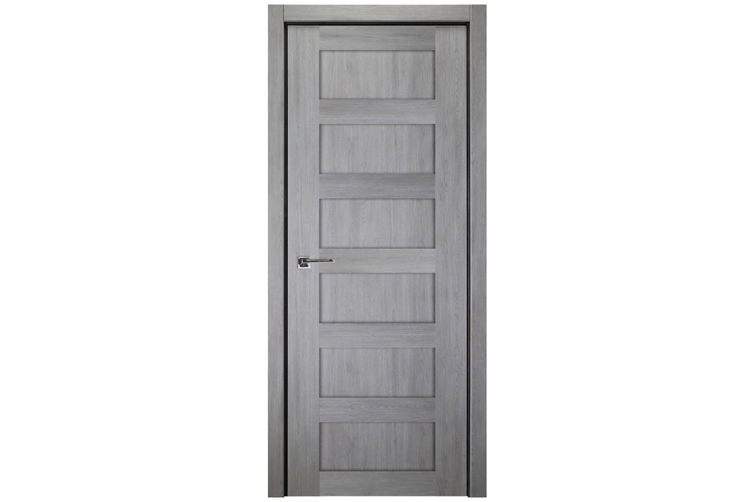 Nova Italia Stile 6 Lite Light Grey Laminate Interior Door