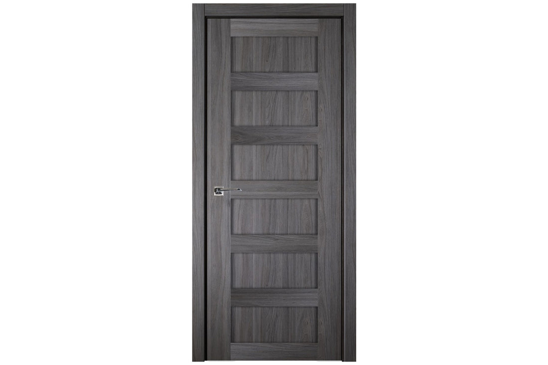 Nova Italia Stile 6 Lite Swiss Elm Laminate Interior Door