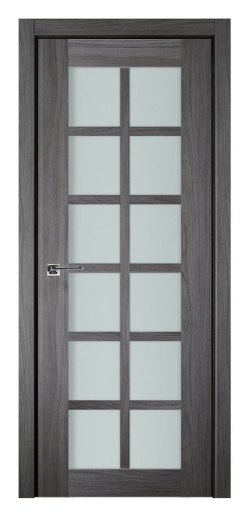 Nova Italia Swiss Elm 12-Lite Laminated French Door