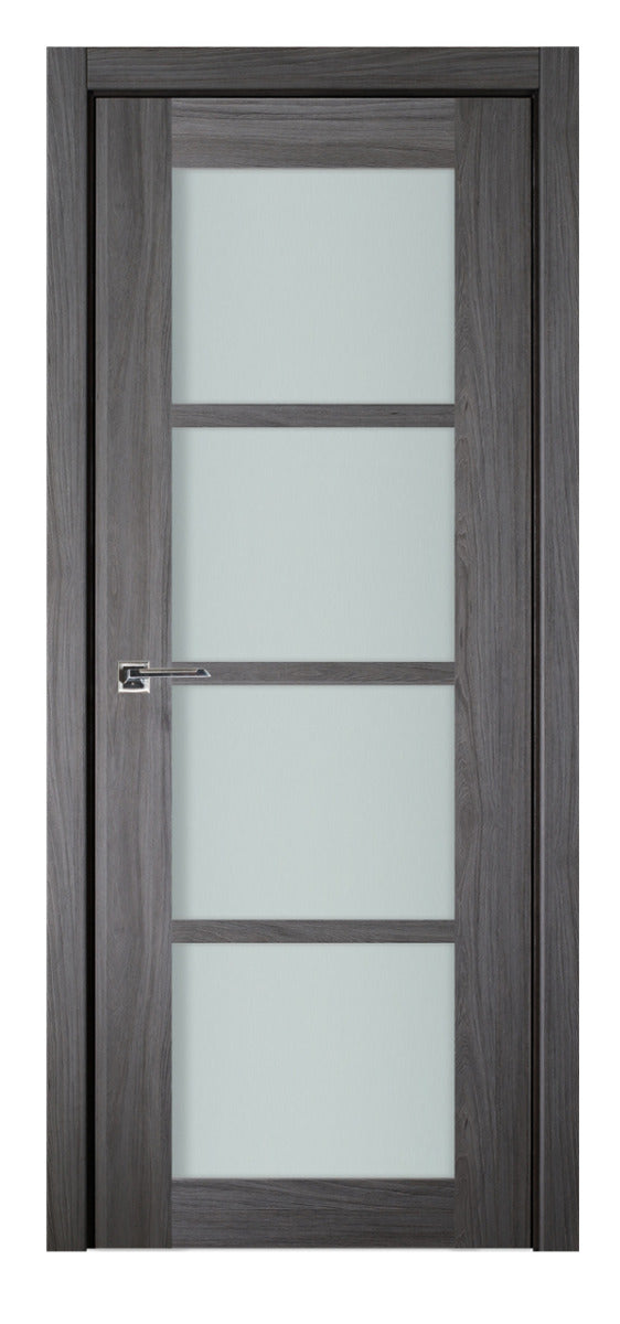 Nova Italia Swiss Elm 4-Lite Laminated French Door