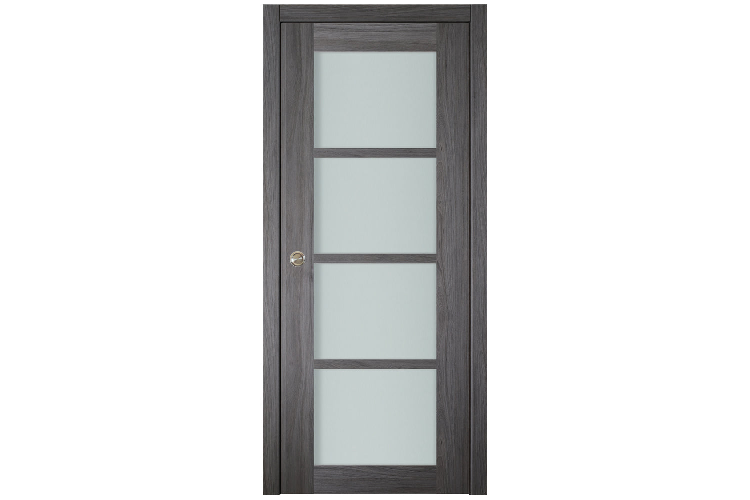 Nova Italia Swiss Elm 4-Lite Laminated French Door - Single Pocket