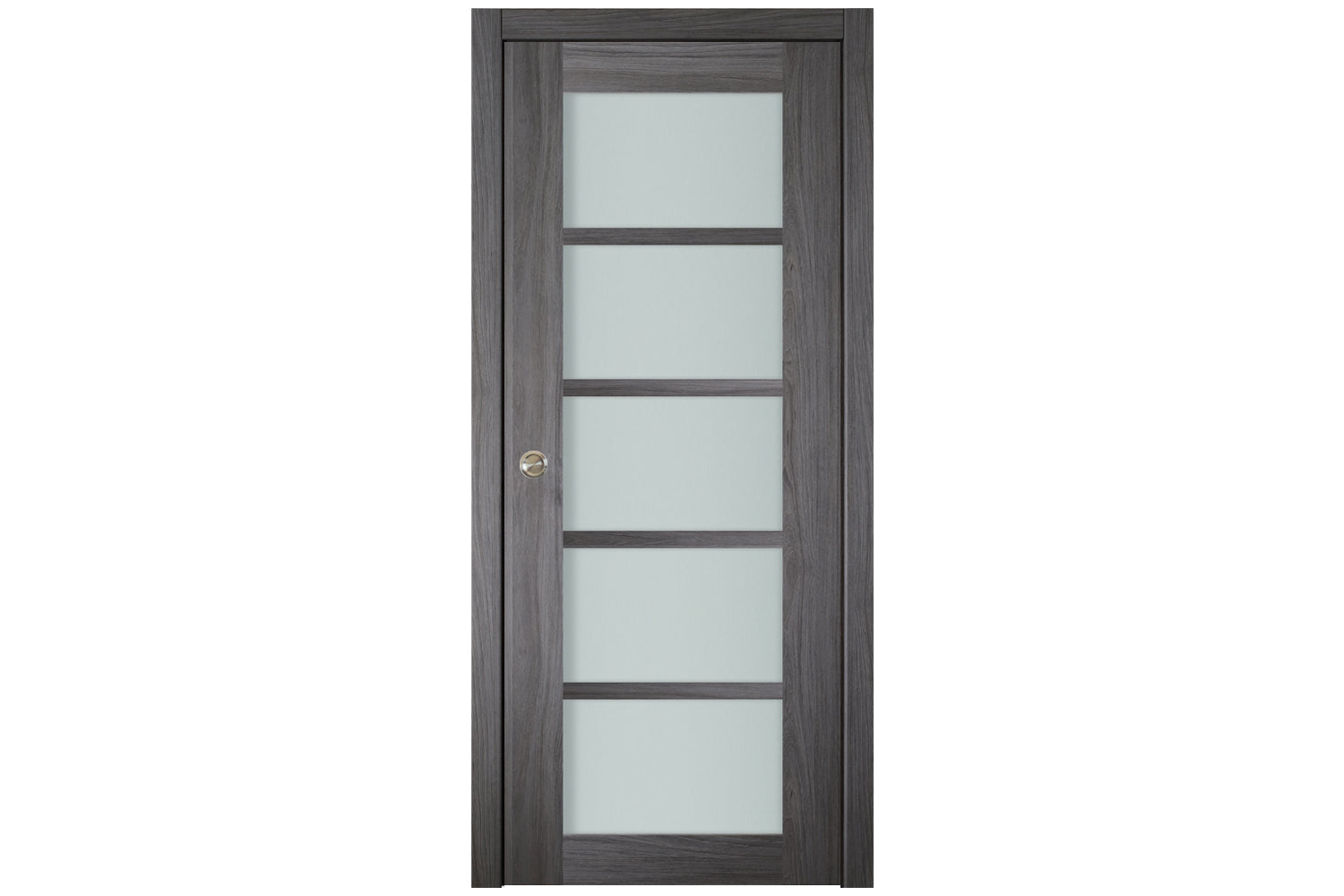 Nova Italia Swiss Elm 5-Lite Laminated French Door - Single Pocket