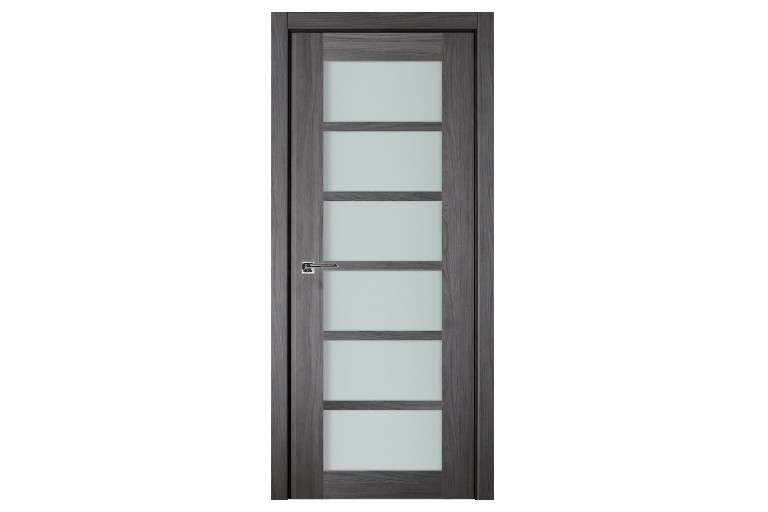 Nova Italia Swiss Elm 6-Lite Laminated French Door - Single Door