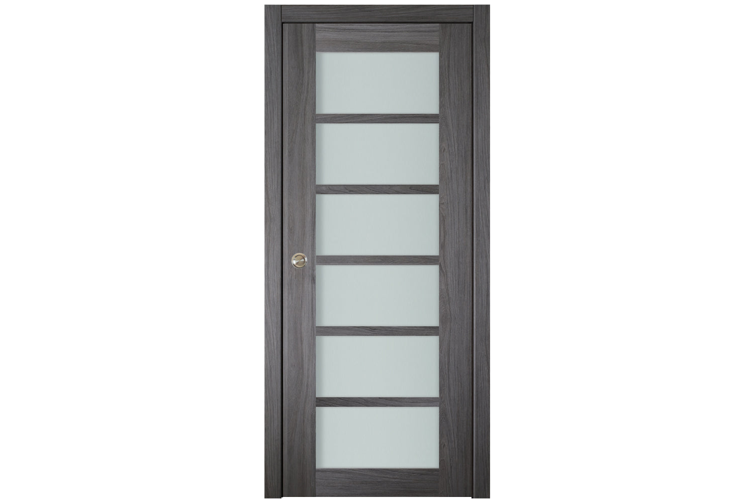 Nova Italia Swiss Elm 6-Lite Laminated French Door - Single Pocket