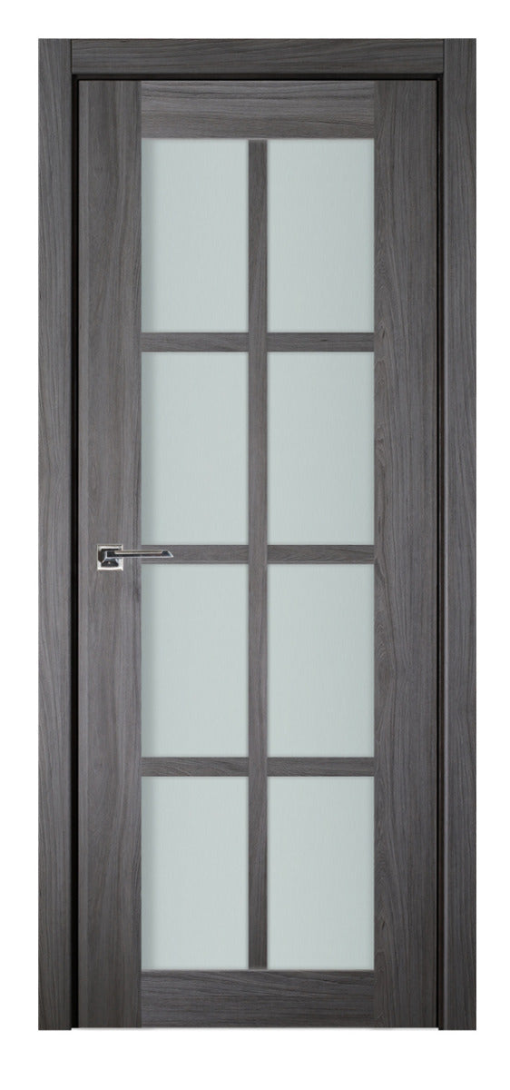 Nova Italia Swiss Elm 8-Lite Laminated French Door