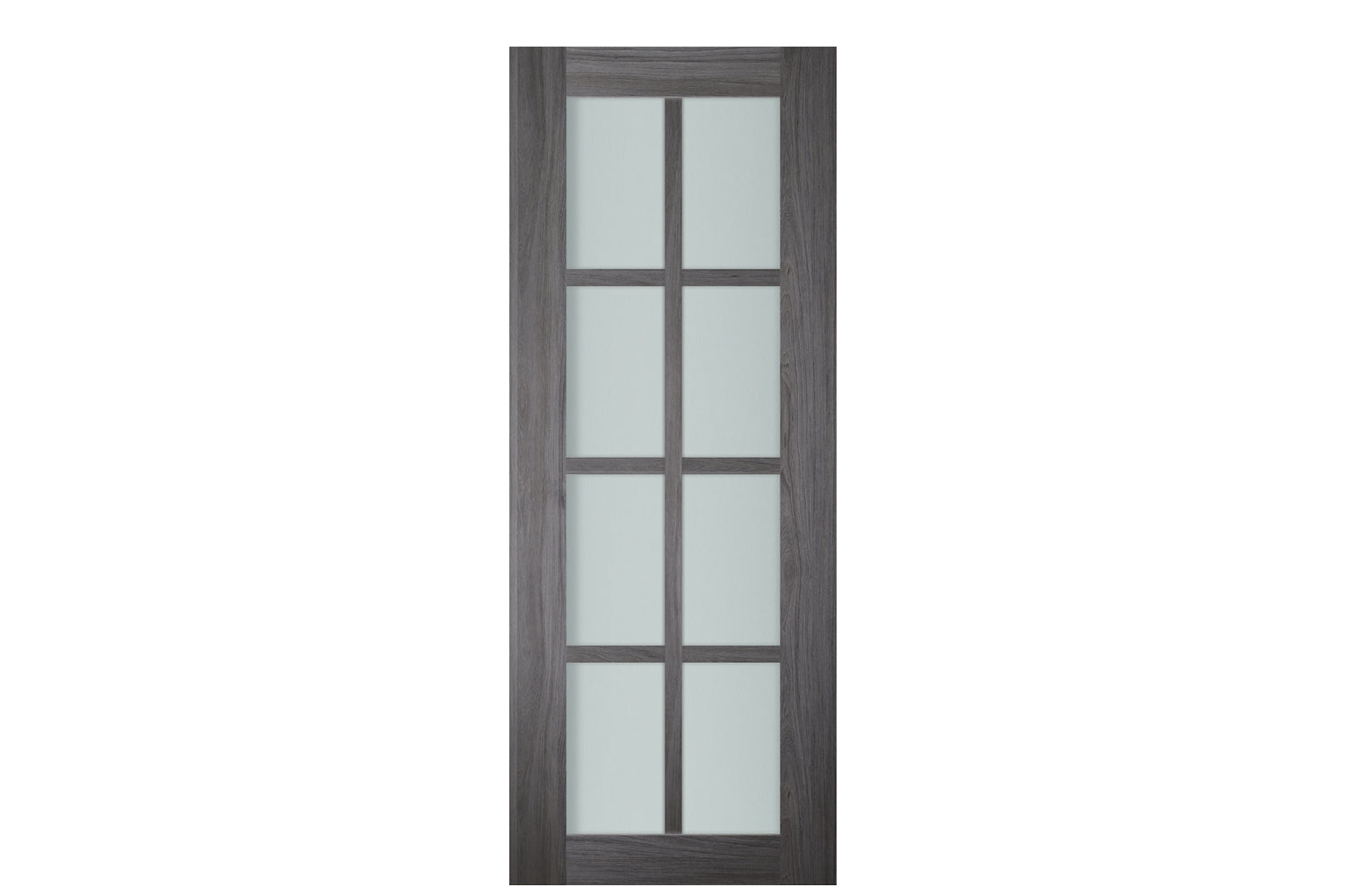 Nova Italia Swiss Elm 8-Lite Laminated French Door - Slab