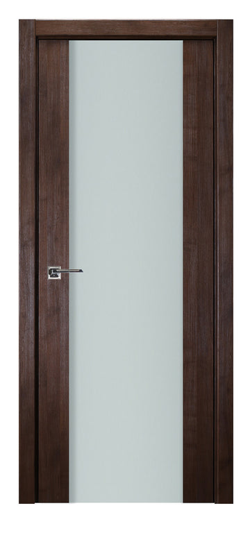 Nova Italia Vetro 01 Prestige Brown Laminate Interior Door