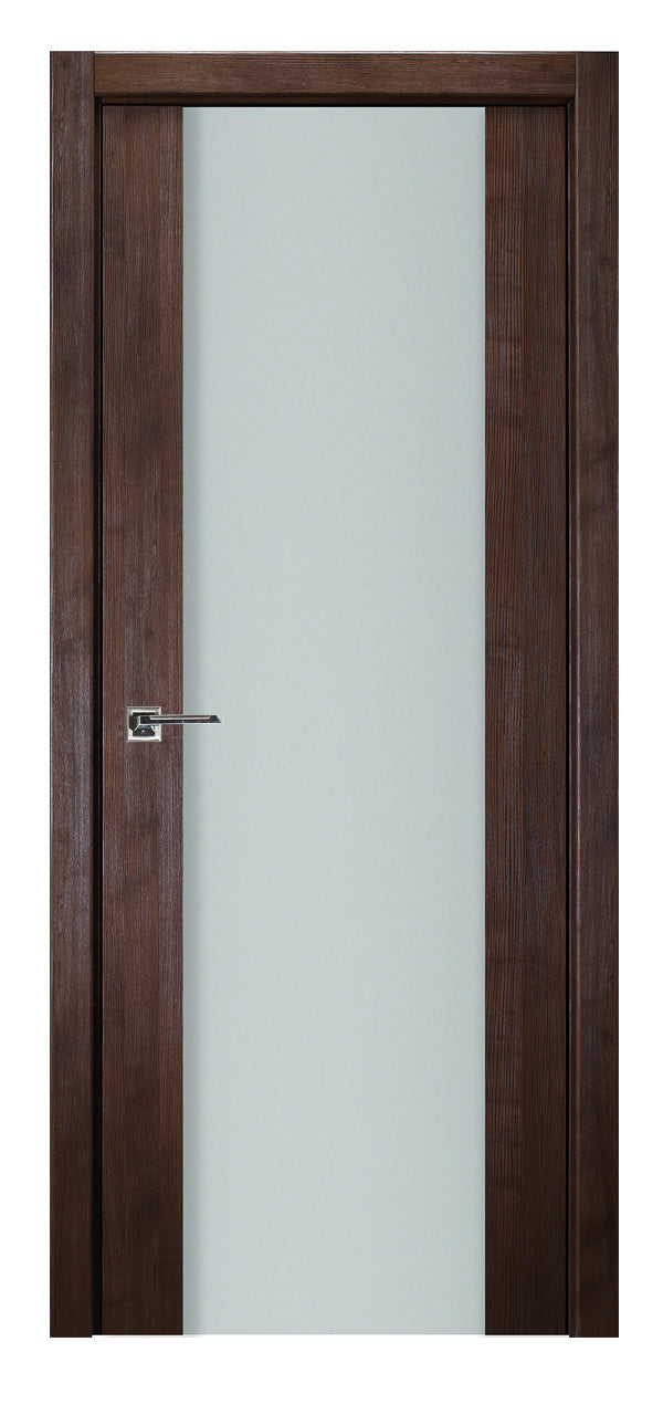 Nova Italia Vetro 01 Prestige Brown Laminate Interior Door