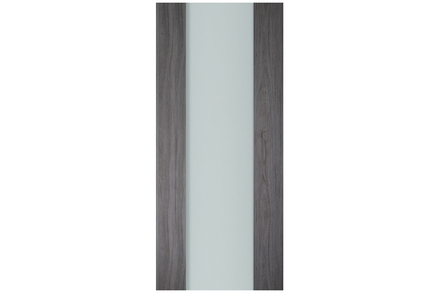 Nova Italia Vetro 01 Swiss Elm Laminate Interior Door - Slab