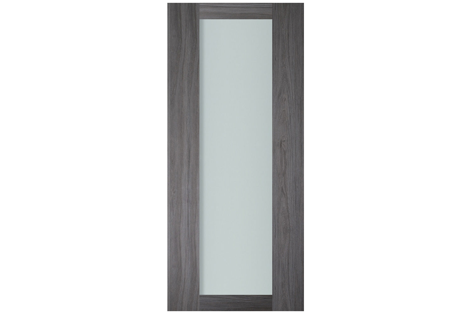 Nova Italia Vetro 1 Lite Swiss Elm Laminate Interior Door - Slab