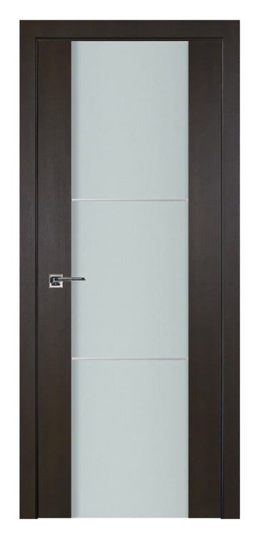 Nova Italia Vetro 2H Premium Wenge Laminate Interior Door