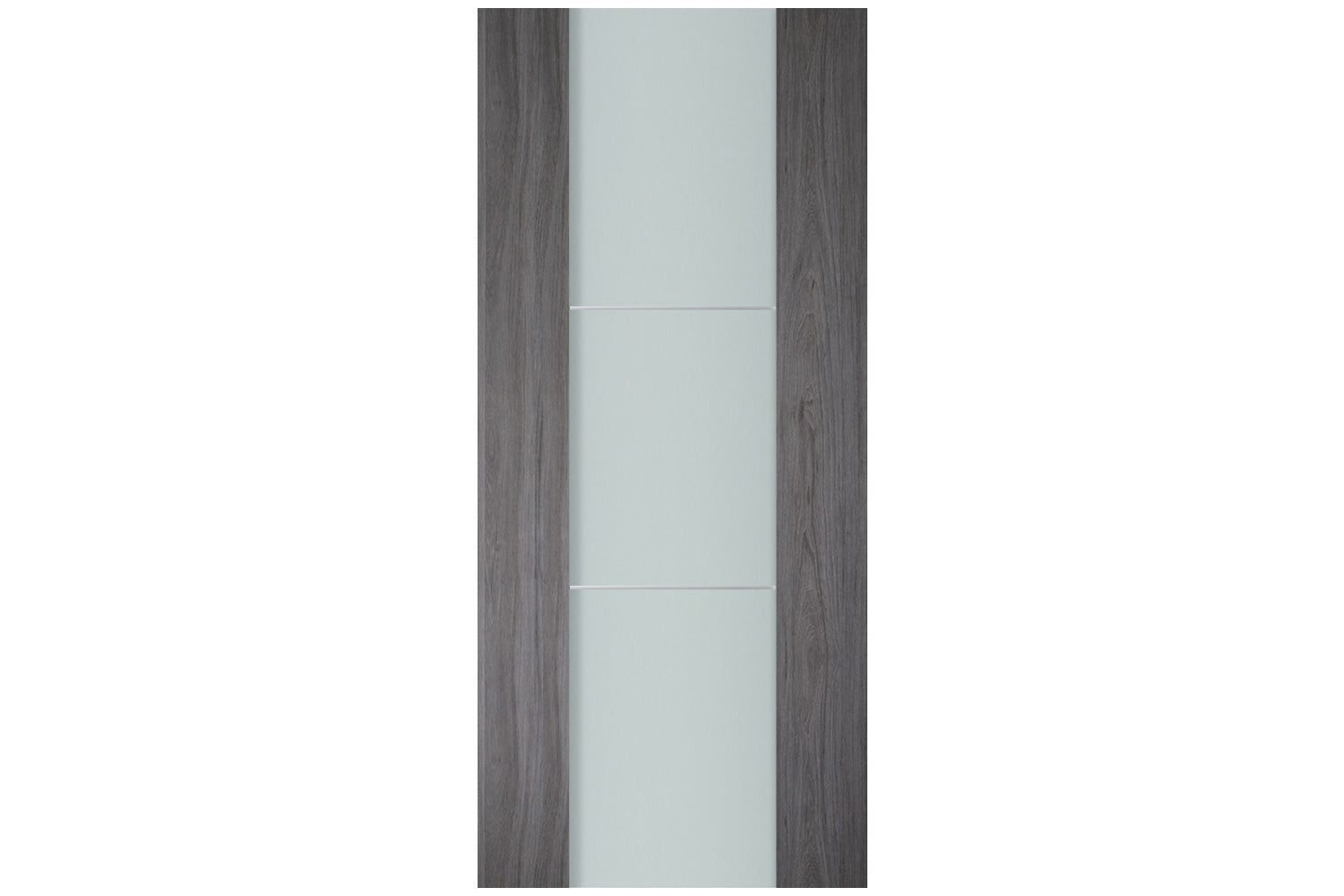 Nova Italia Vetro 2H Swiss Elm Laminate Interior Door - Slab