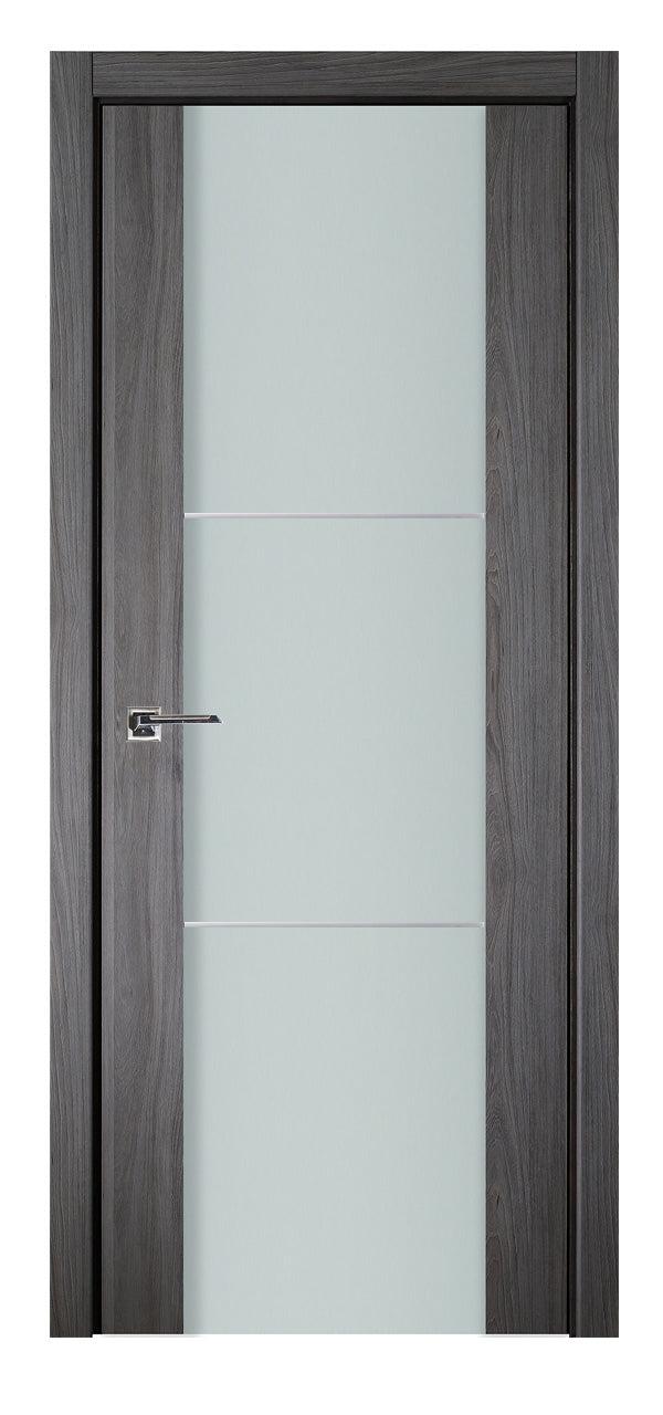 Nova Italia Vetro 2H Swiss Elm Laminate Interior Door