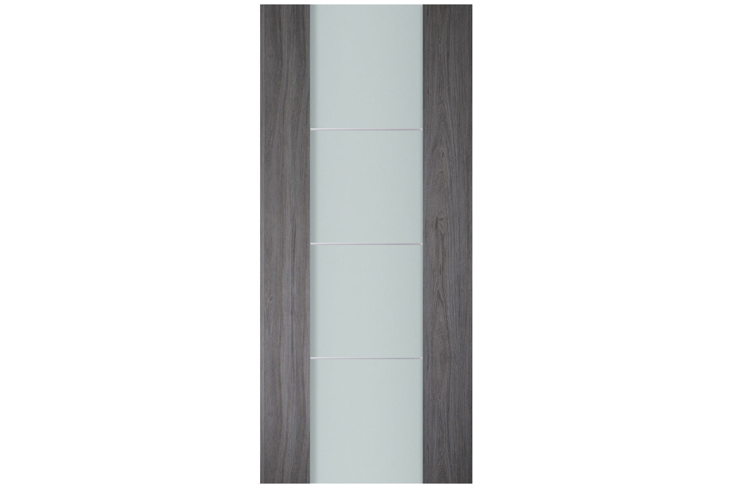 Nova Italia Vetro 3H Swiss Elm Laminate Interior Door - Slab