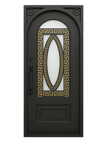 Royal 016 Wrought Iron Custom Exterior Door by Nova