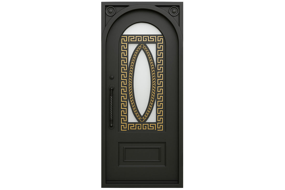Royal 016 Wrought Iron Custom Exterior Door by Nova