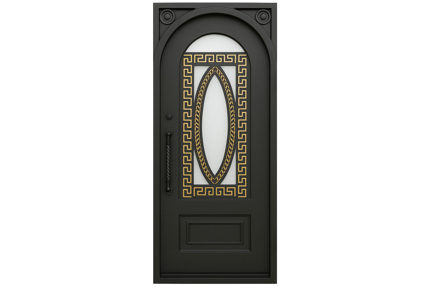 Royal 016 Wrought Iron Custom Exterior Door by Nova