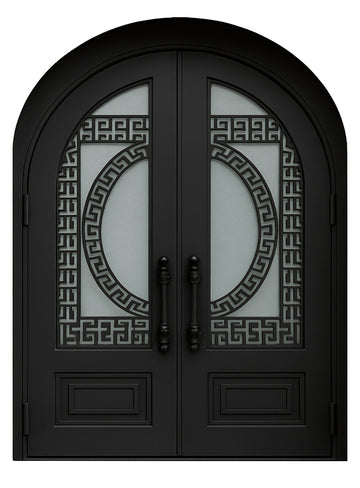 Royal 056 Wrought Iron Custom Exterior Door by Nova