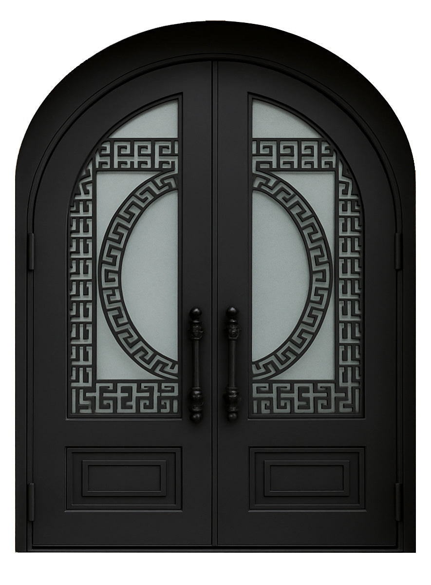 Royal 056 Wrought Iron Custom Exterior Door by Nova