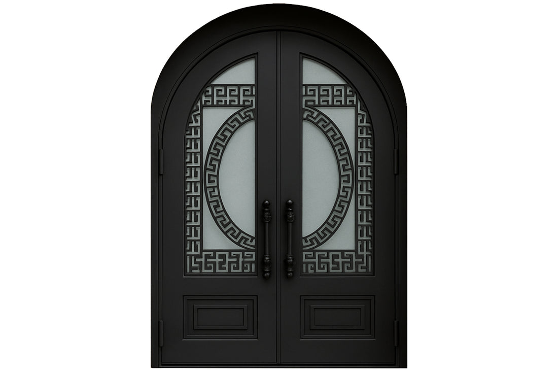 Royal 056 Wrought Iron Custom Exterior Door by Nova