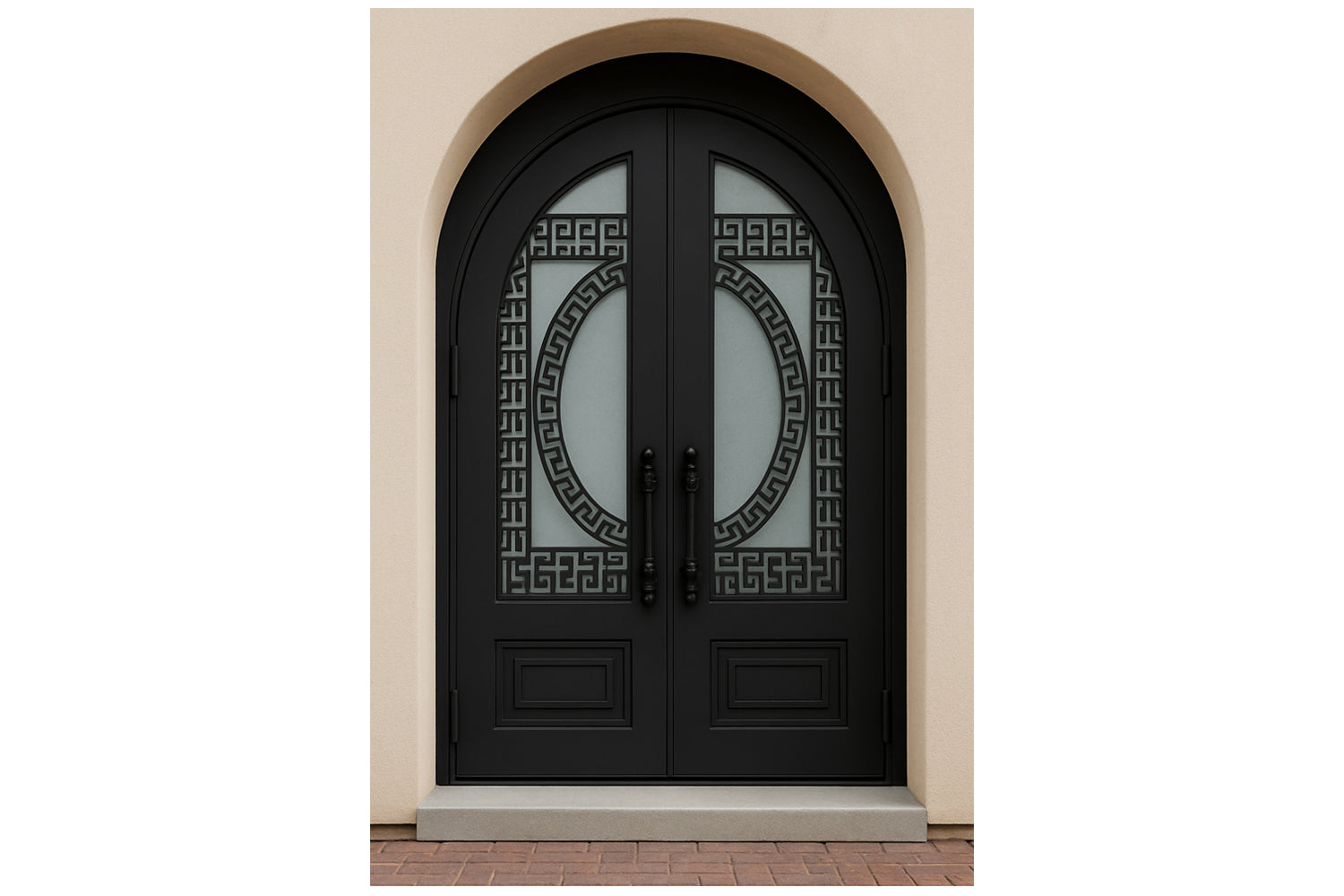 Royal 056 Wrought Iron Custom Exterior Door by Nova