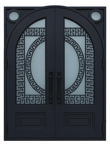 Royal 057 Wrought Iron Custom Exterior Door by Nova