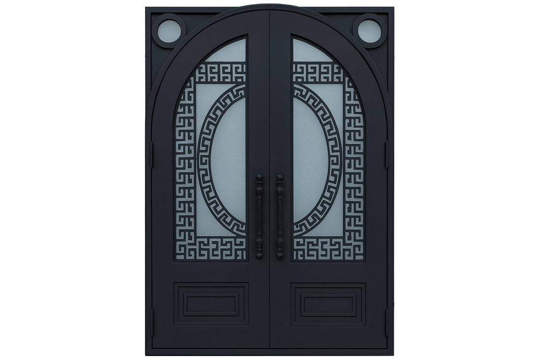 Royal 057 Wrought Iron Custom Exterior Door by Nova
