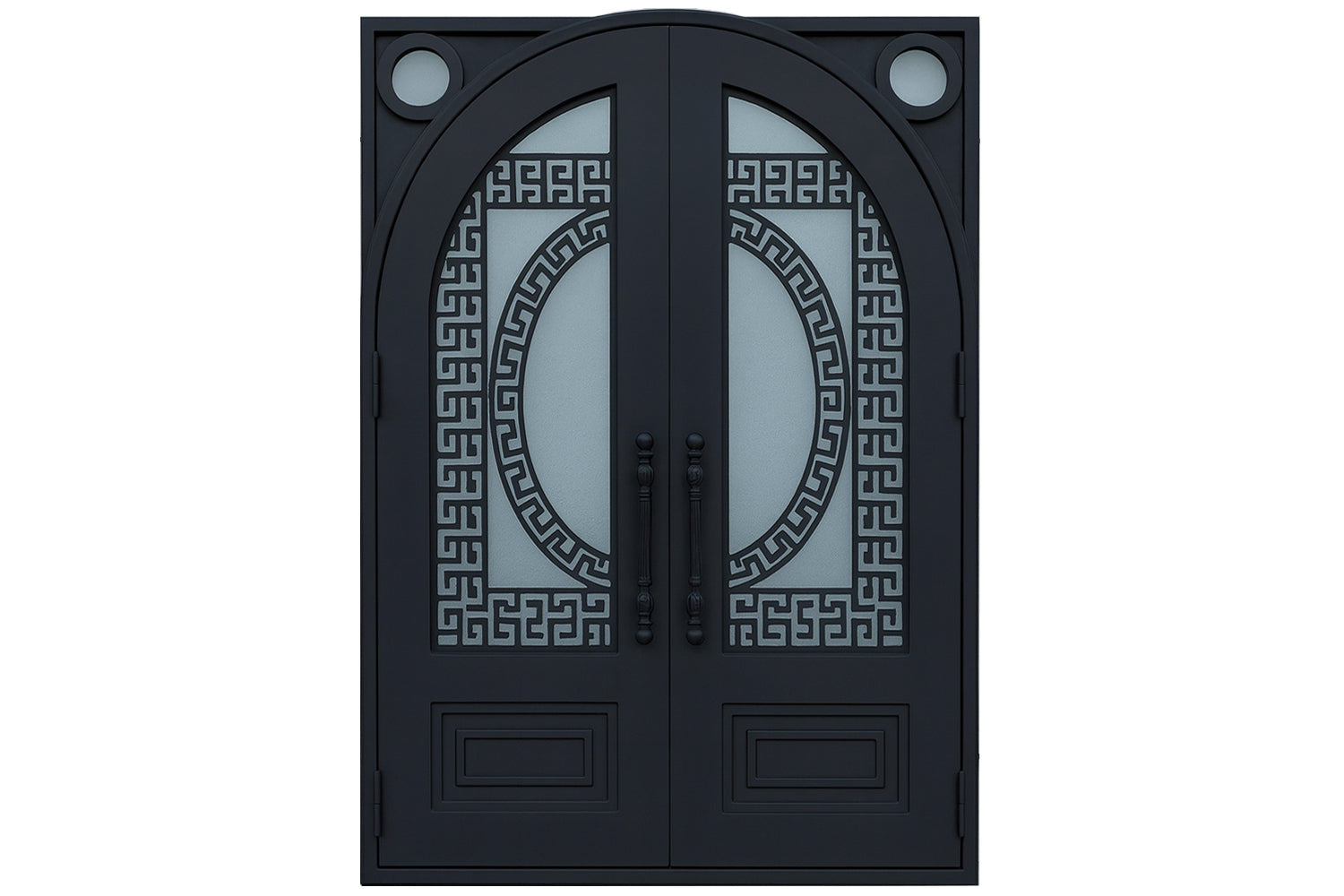 Royal 057 Wrought Iron Custom Exterior Door by Nova
