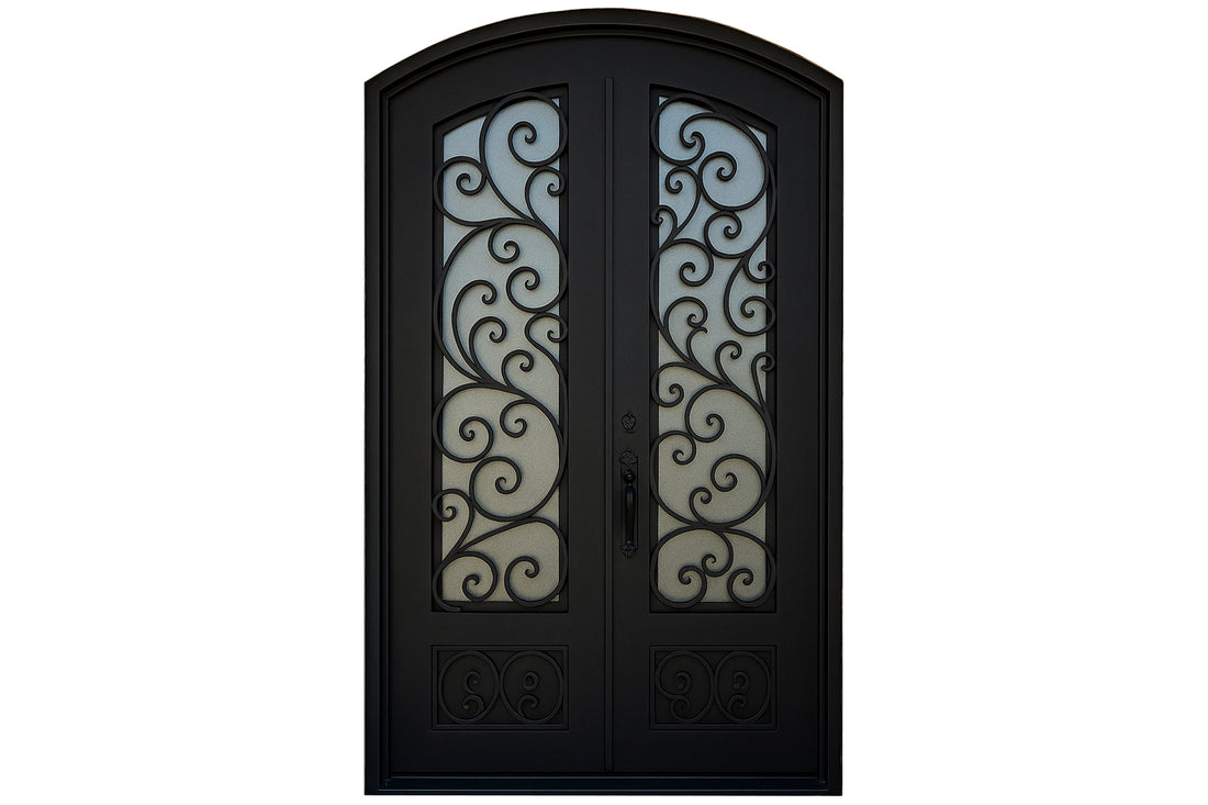 Royal 058 Wrought Iron Custom Exterior Door by Nova