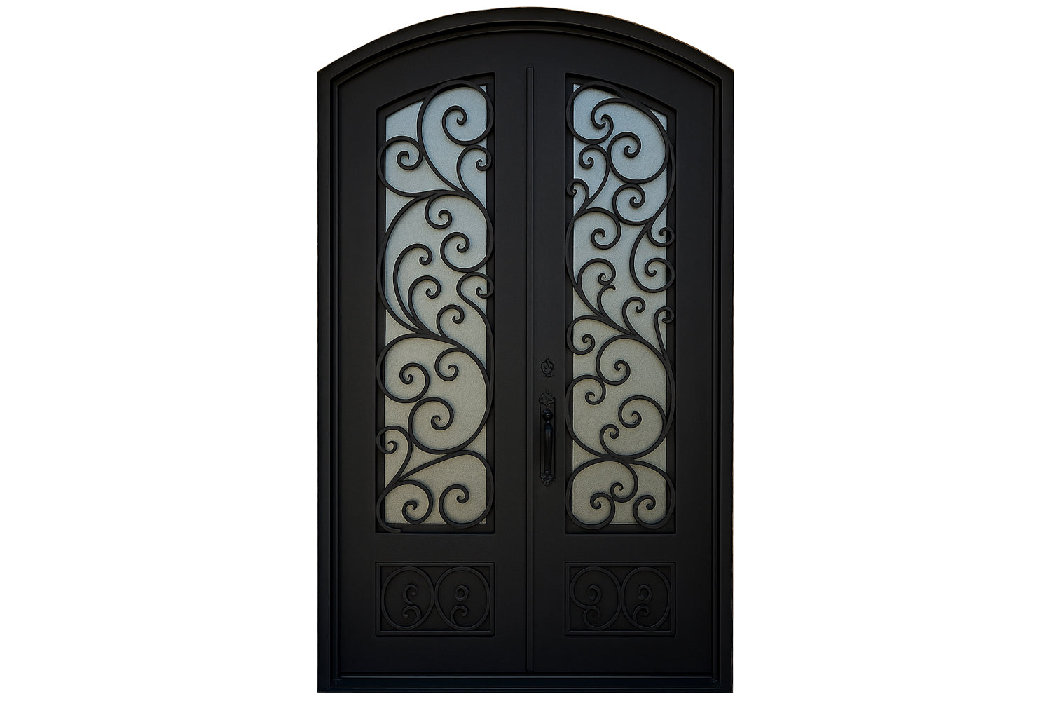 Royal 058 Wrought Iron Custom Exterior Door by Nova