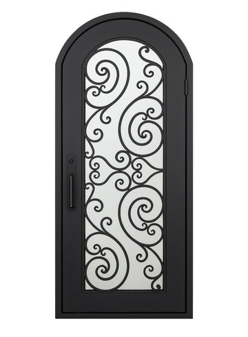Royal 059 Wrought Iron Custom Exterior Door by Nova
