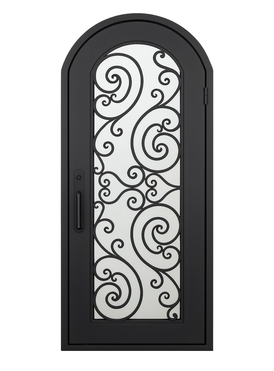 Royal 059 Wrought Iron Custom Exterior Door by Nova