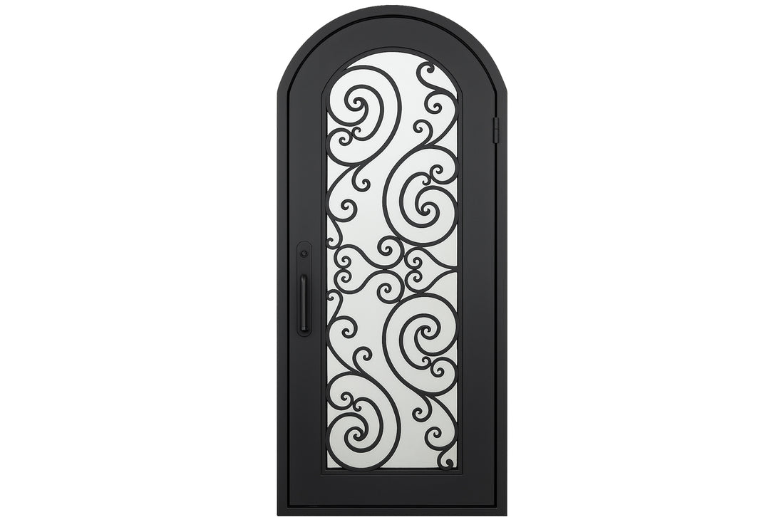 Royal 059 Wrought Iron Custom Exterior Door by Nova