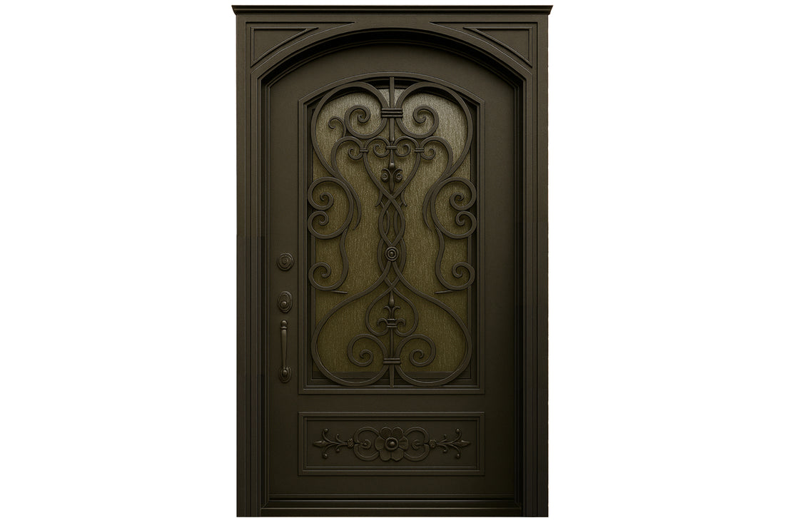 Royal 060 Wrought Iron Custom Exterior Door by Nova