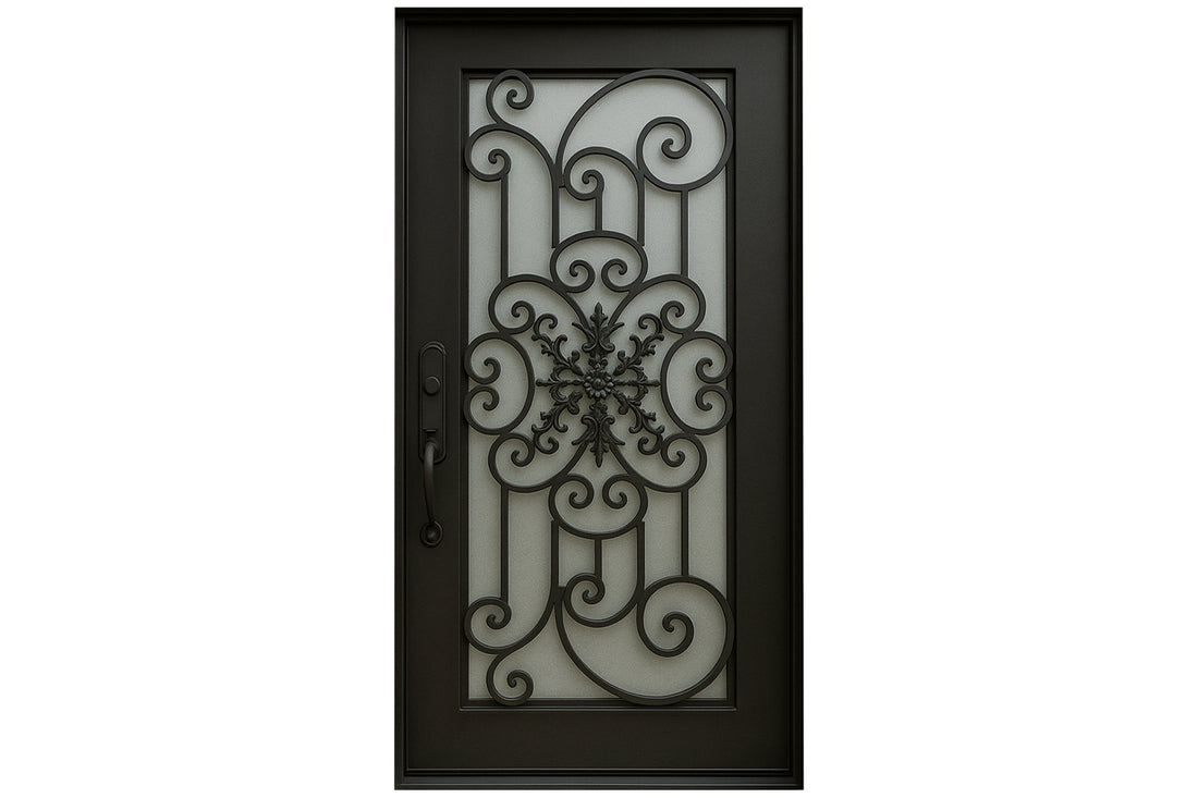 Royal 062 Wrought Iron Custom Exterior Door by Nova